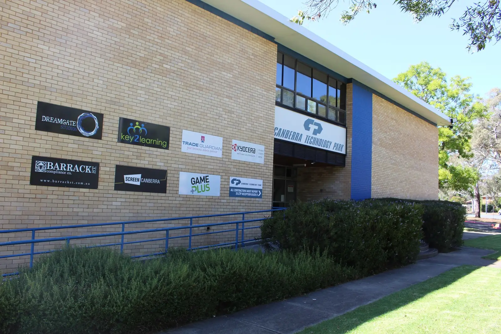 Canberra Technology Park building in Watson, ACT, home of the Barrack St Compliance Co office